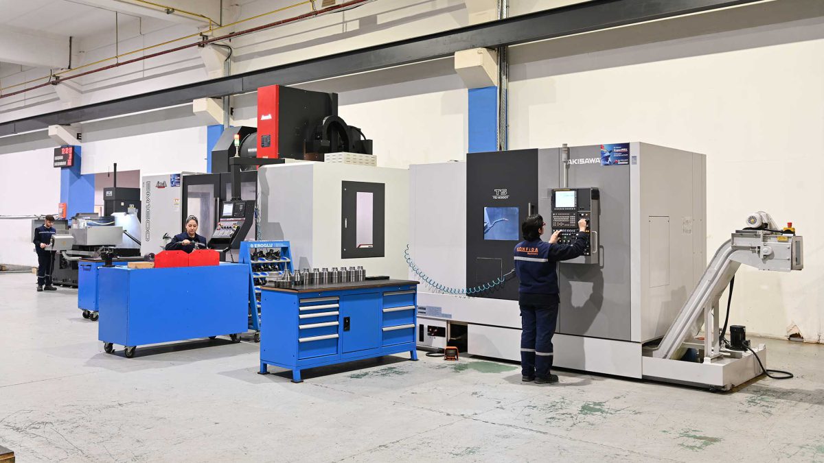 4-Axis CNC Turning Lathe