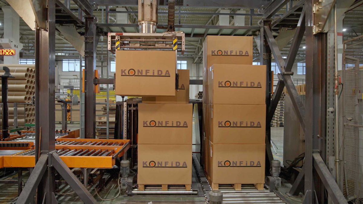 Automatic Palletizing and Boxing Systems – Konfida Machinery